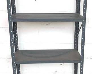 679 - Metal Shelf - 58" x 30" x 12"