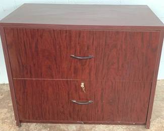 663 - 2 Drawer File Cabinet - 30" x 36" x 20"