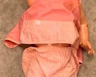 489 - Vintage Doll - 20" Tall