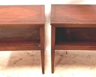 63 - 2 End Tables - 23" x 27" x 19"