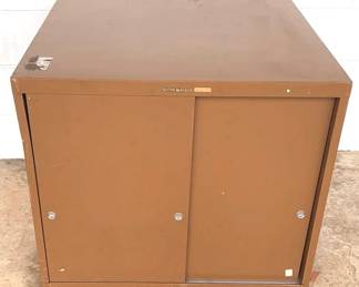669 - Shaw-Walker Metal Cabinet - 30" x 27" x 27"