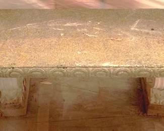 126 - Concrete Bench - 19" x 57" x 18"