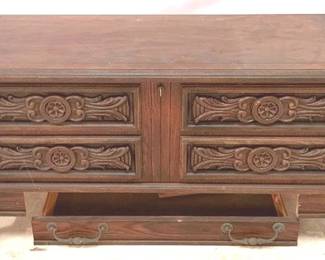 124 - Lane Cedar Chest w/ Drawer (AS-IS) 23x45x19