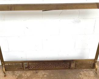 657 - Fireplace Screen Frame - 33" x 44" missing screen