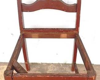 582 - Chair Frame - AS-IS - No Seat - 34" x 17" x 18"
