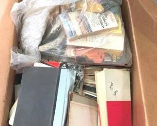 837 - Box of Assorted Magazines & Books