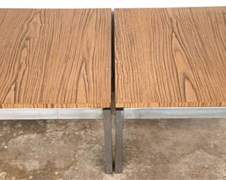 649 - 2 End Tables - 14" x 22" x 25"