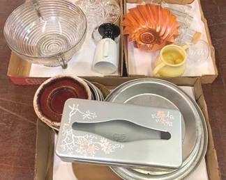 878 - 3 Trays of Assorted Items