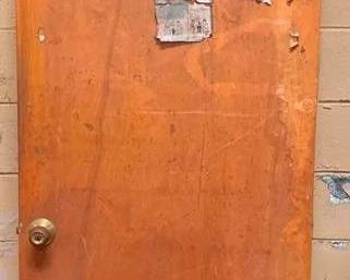 272 - Wood Door - 30" x 80"
