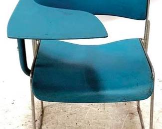 65 - David Roland Metal & Plastic School Desk 30" x 20" x 24"