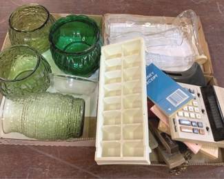 908 - 3 Trays of Assorted Items You are buying a used as-is electric/electronic item. We do not guarantee all components are present, and if it is not expressly stated, it is untested.