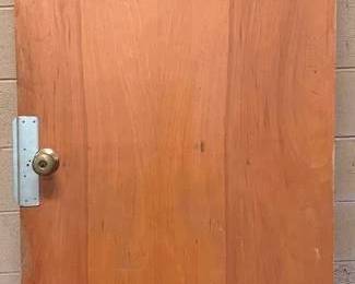 238 - Wood Door - 32" x 80"