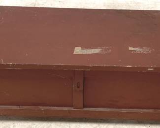 357 - Wood Tool Chest - 19" x 40" x 16"