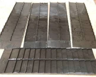 527 - 5 Metal Panel / Screens - 66" x 19"