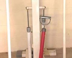 1028 - Stamina 975A Exercise Machine - 36" x 26" x 56" You are buying a used as-is electric/electronic item. We do not guarantee all components are present, and if it is not expressly stated, it is untested.
