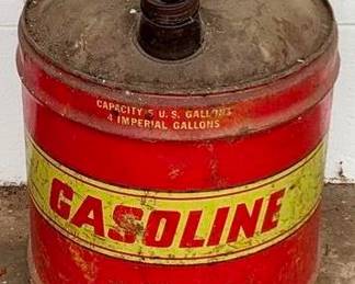 665 - Metal 4 Gallon Gas Can - 15" x 12"