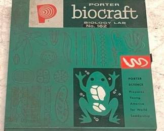 331 - Porter Bio-Craft Chemistry Set with Case