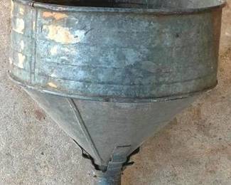 793 - Metal Funnel - 10" x 10"