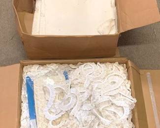 884 - 2 Boxes Linens