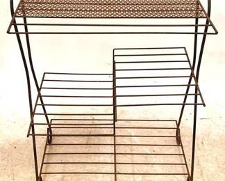 155 - Metal Shelf Stand - 20" x 12" x 26"