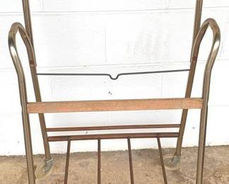 570 - Metal Rack Cart - 35" x 21" x 13"