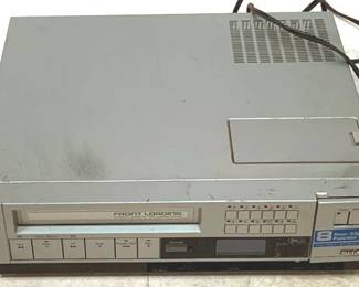 150 - Sharp VCR Model VC-381 You are buying a used as-is electric/electronic item. We do not guarantee all components are present, and if it is not expressly stated, it is untested.