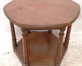 353 - Wood Table - 21" x 24"