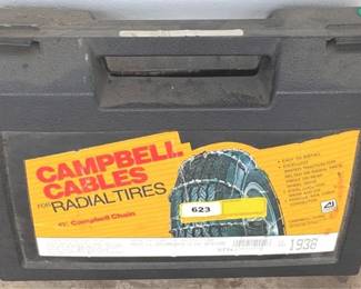 721 - Campbell Cables Tire Chains in Case