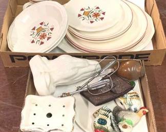 856 - 2 Trays of Assorted Items