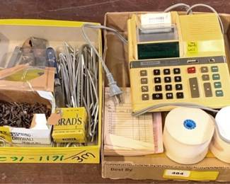 809 - 2 Trays of Assorted Items You are buying a used as-is electric/electronic item. We do not guarantee all components are present, and if it is not expressly stated, it is untested.