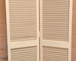 260 - Folding Wood Door - 48" x 80"