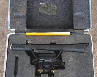 751 - Berger Instruments Surveyor's Scope Mod: 110 C Includes Case You are buying a used as-is item. We do not guarantee all components are present, and if it is not expressly stated, it is untested.