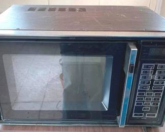1209 - JCPenney Microwave - 15" x 26" x 17" You are buying a used as-is electric/electronic item. We do not guarantee all components are present, and if it is not expressly stated, it is untested.