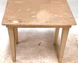 164 - Wood Table - 20" x 14" x 18.5"