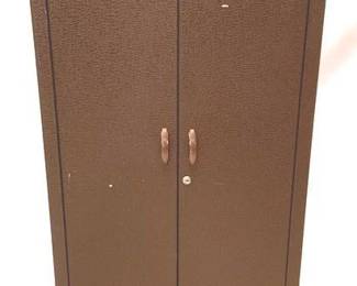 55 - Metal Storage Cabinet - Richmond Metal - 27x19x64
