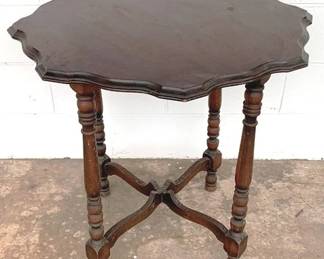 584 - Wood Table - 29" x 29"