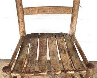 595 - Chair - 36" x 17" x 16"