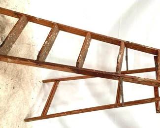 184 - Wood Ladder - 67" x 23"