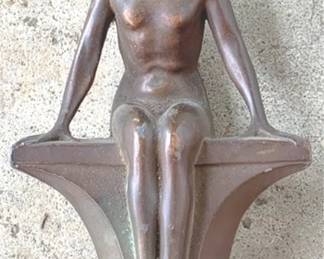 709 - Bronze Nude Statue - 6.75" Tall