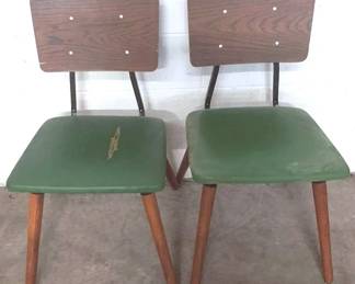 1114 - 2 Chairs - 31" x 16" x 18"