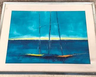655 - Framed Print - 29" x 37"
