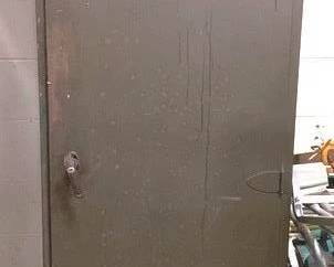 963 - Metal Cabinet - 78" x 24" x 24"