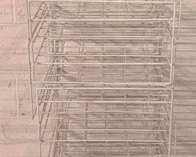 954 - Metal Rack Shelf - 53" x 17" x 16"