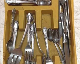 409 - Tray Lot Flatware