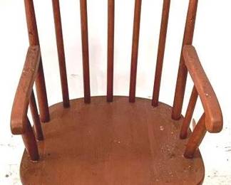 53 - Wood Child's Rocker - 27" x 16" x 27"