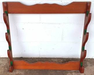 629 - Wood Gun Rack - 26" x 25"