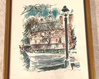 74 - Framed Print - 13.5 x 16.5"