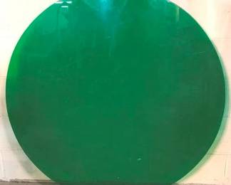 1009 - Green Plastic Table Top - 43" Round