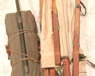 444 - Lot of Canvas Items (Cots and More)