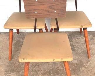 618 - 3 Chairs - 32" x 16" x 16"